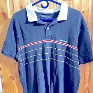 1 VINTAGE ABERCROMBIE & FITCH Muscle Fit Polo Size XL
